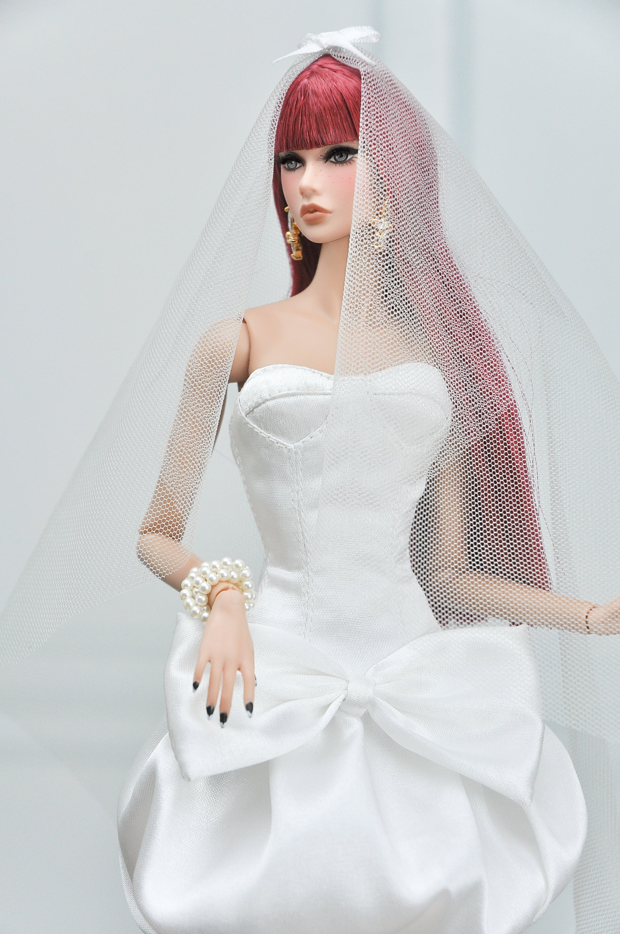 STYLE LAB | Bridal outfit corset dress for Fashion Royalty 6.0 doll clothes