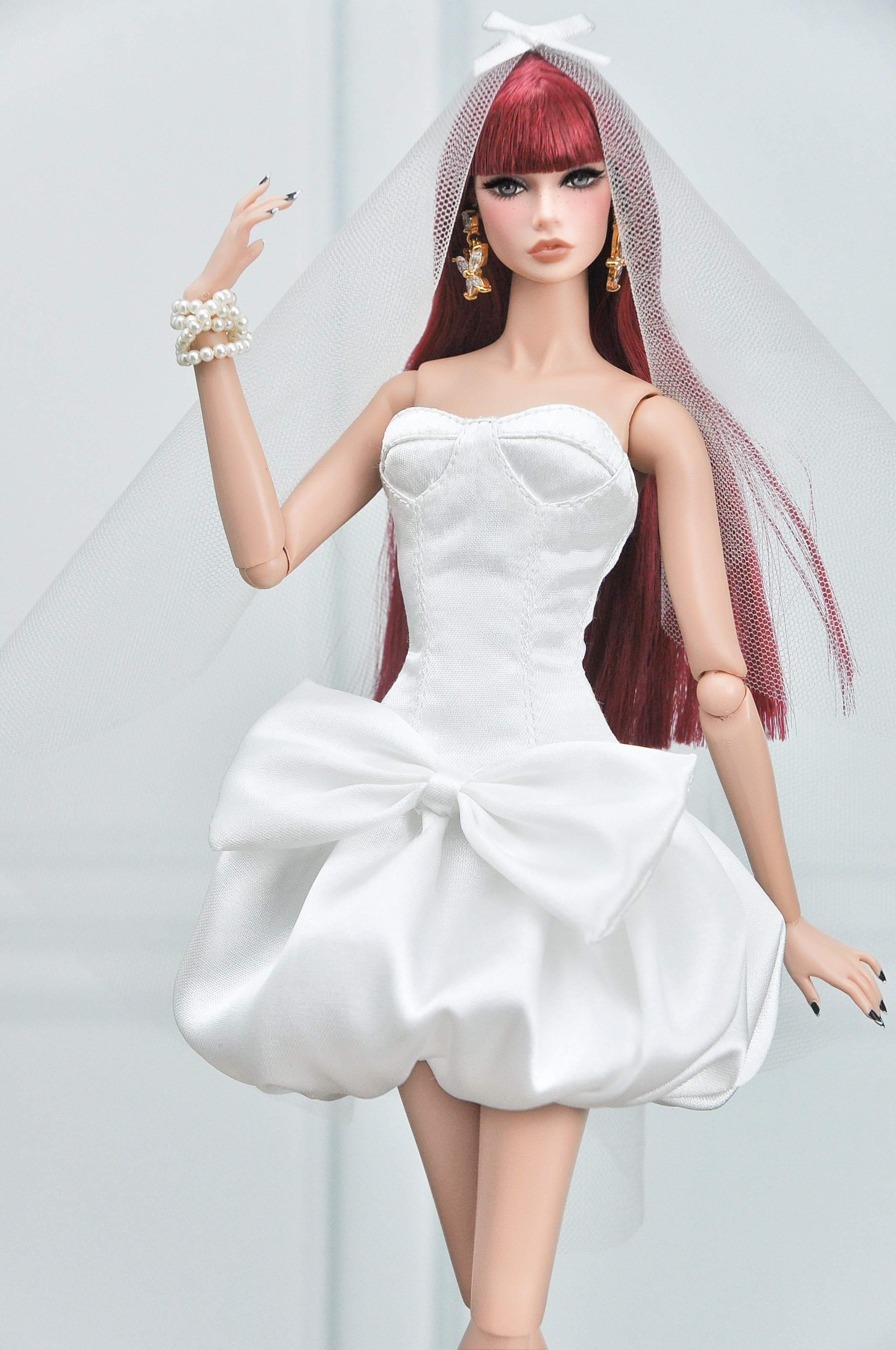 STYLE LAB | Bridal outfit corset dress for Fashion Royalty 6.0 doll clothes