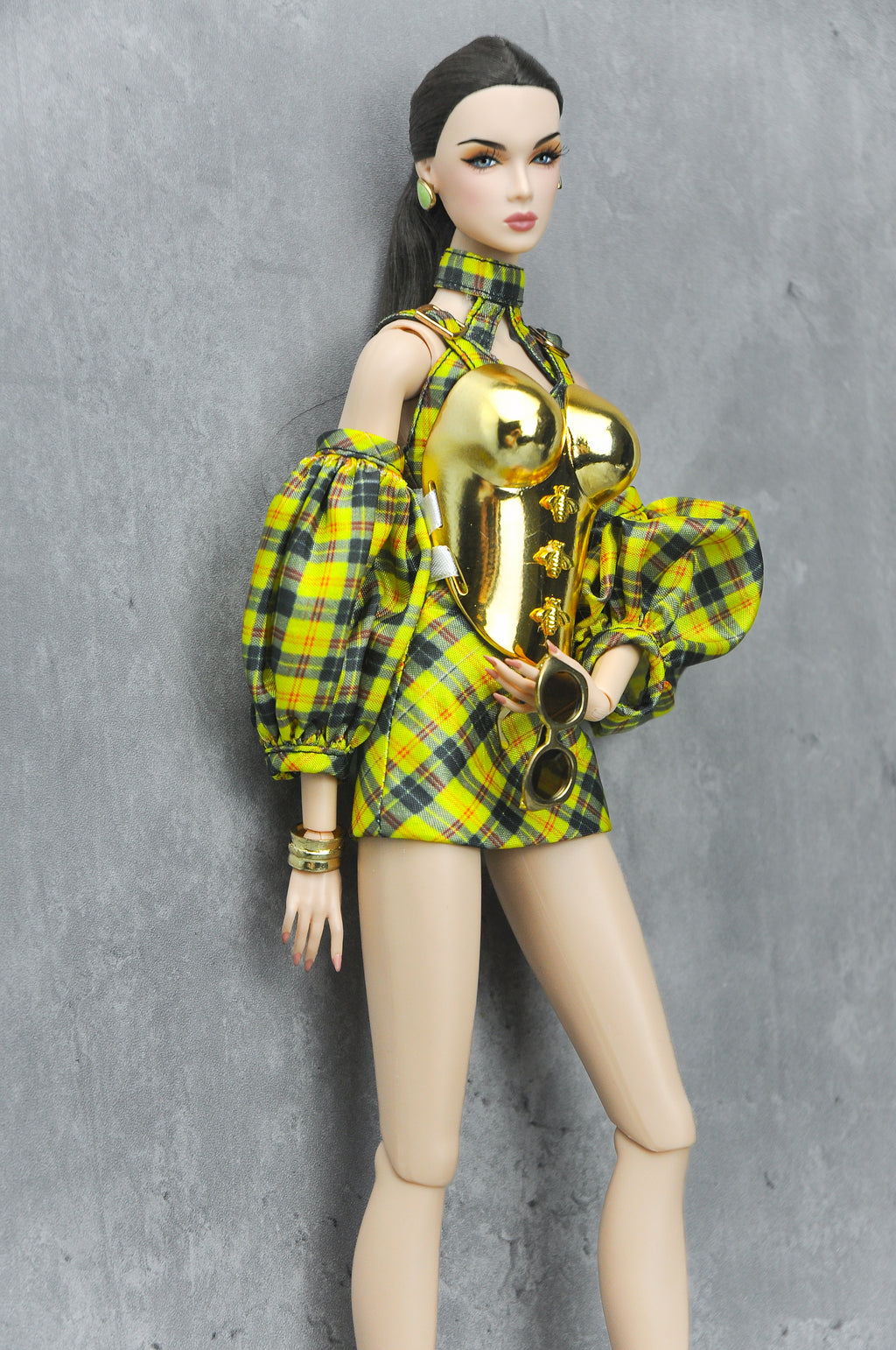 OOAK || QUEEN BEE - Fashion Royalty & NU FACE doll clothes