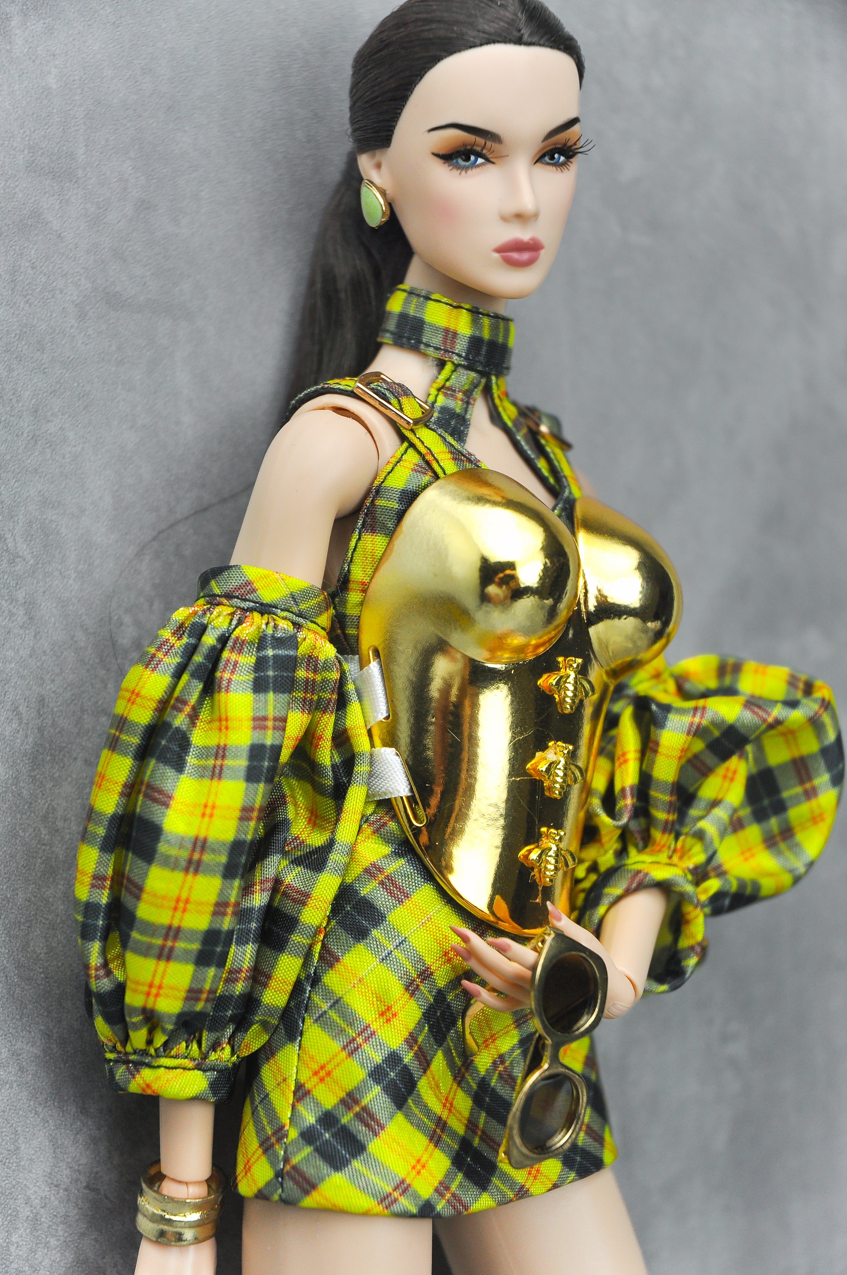OOAK || QUEEN BEE - Fashion Royalty & NU FACE doll clothes
