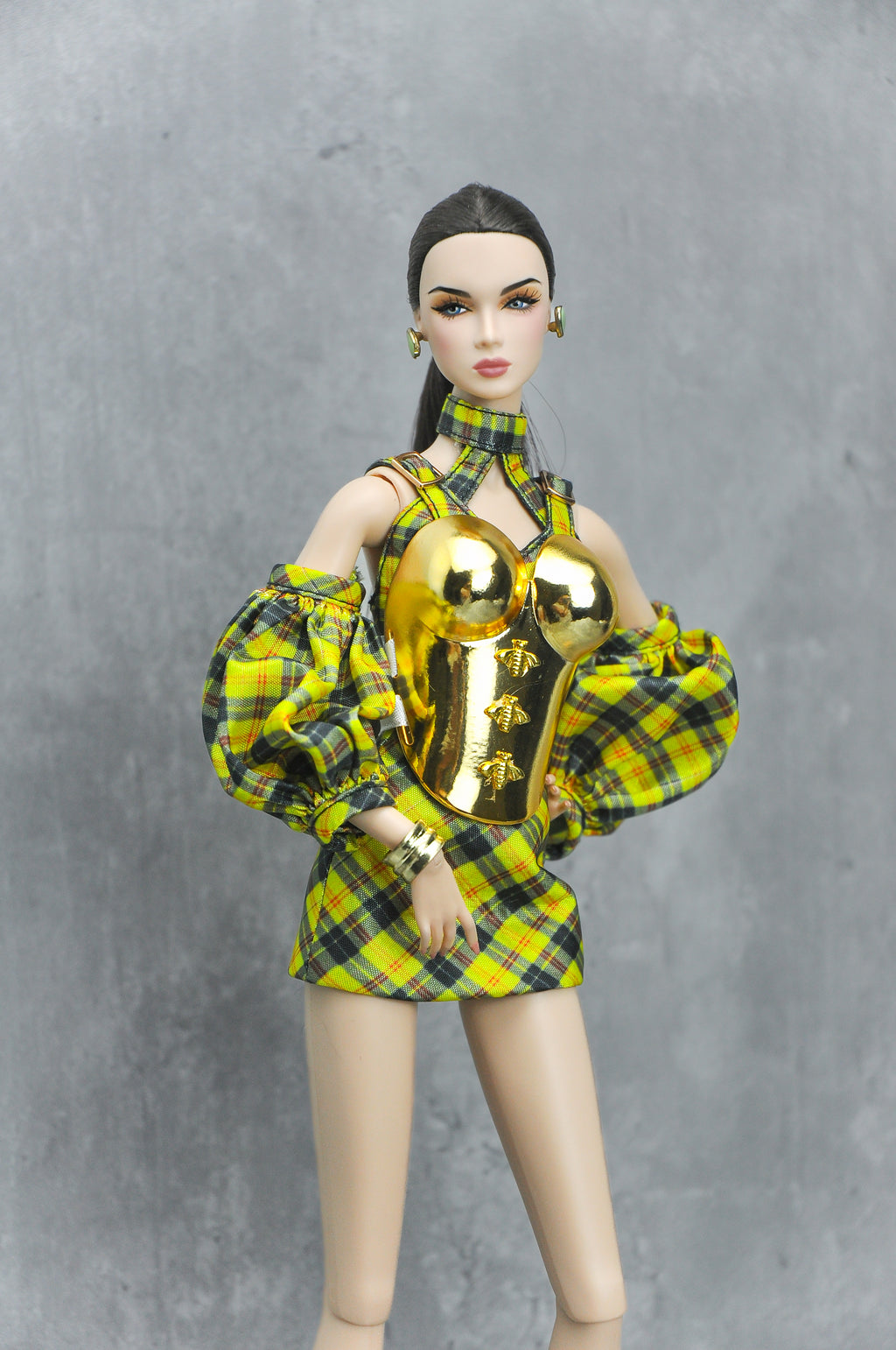 OOAK || QUEEN BEE - Fashion Royalty & NU FACE doll clothes