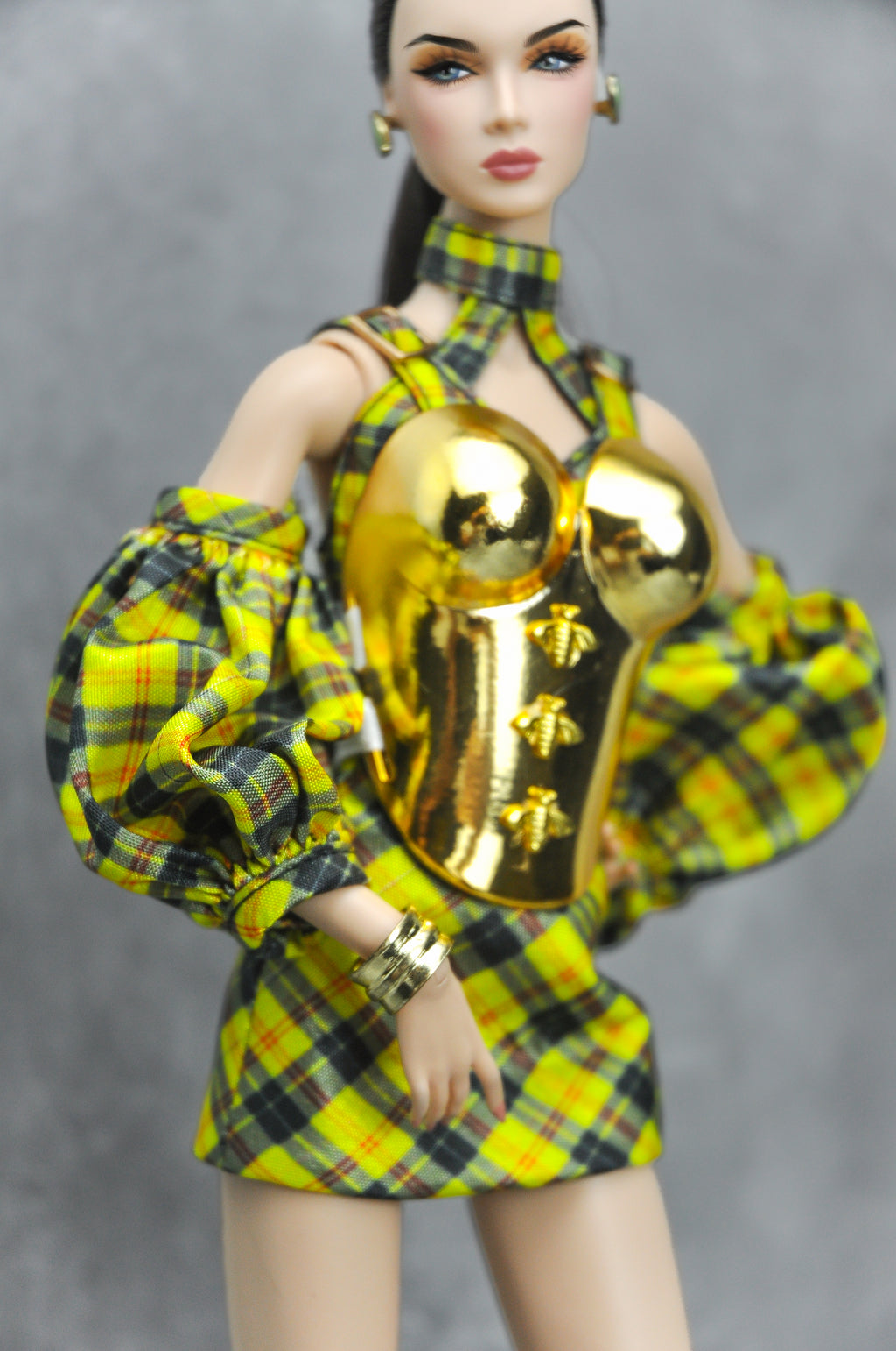 OOAK || QUEEN BEE - Fashion Royalty & NU FACE doll clothes